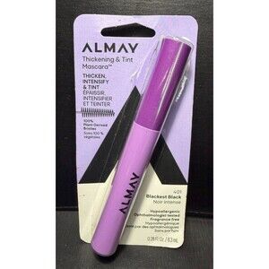 Almay Thickening & Tint Mascara 401 Blackest Black 0.28 oz